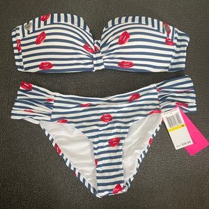 Betsy Johnson 2 piece bikini